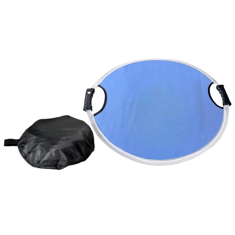 Waterproofed Duck Down Fabric Snow Sled Bag Coldproof Nylons Snow Saucer for Families Fun 4XBB