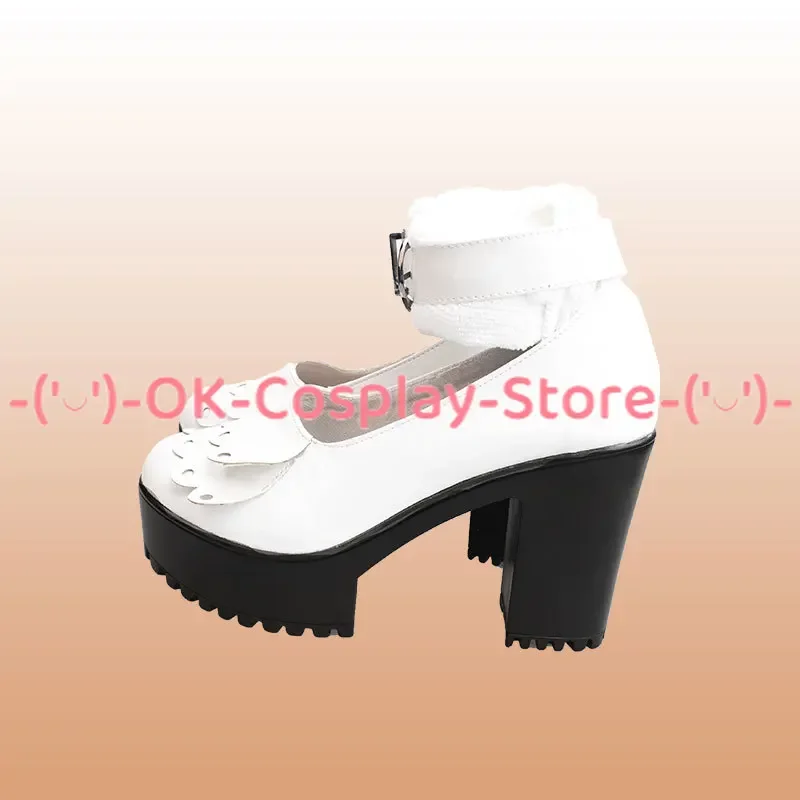 Asuka-Chaussures de Cosplay en Cuir PU, Bottes OligCosplay, Accessoire de Carnaval d'Halloween, sur Mesure