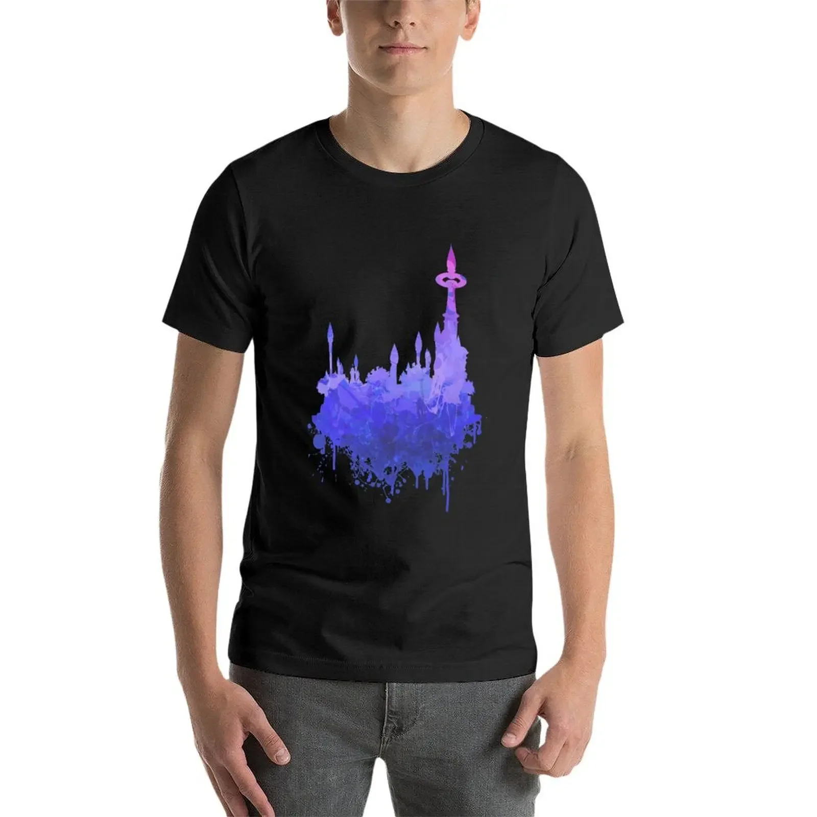Dalaran, City of Mages T-Shirt summer clothes customs design your own Short sleeve tee basketball graphic tees men tshirt image 4