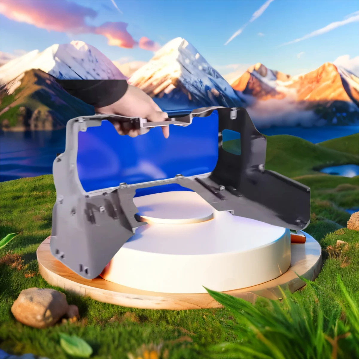 Voor DJI Agras T50 T25 Front Shell Module Landbouw Drone Accessoires Vervangingsonderdeel