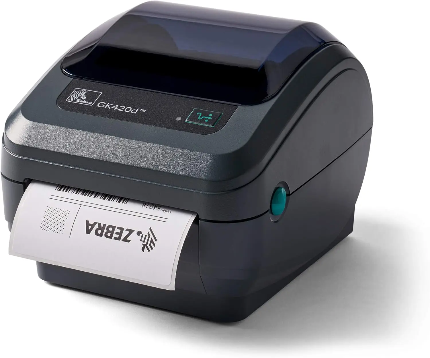 ZEBRA GK420d Direct Thermal Desktop Monochrome Printer Print Width Of 4 In USB Serial And Parallel Port Connectivity