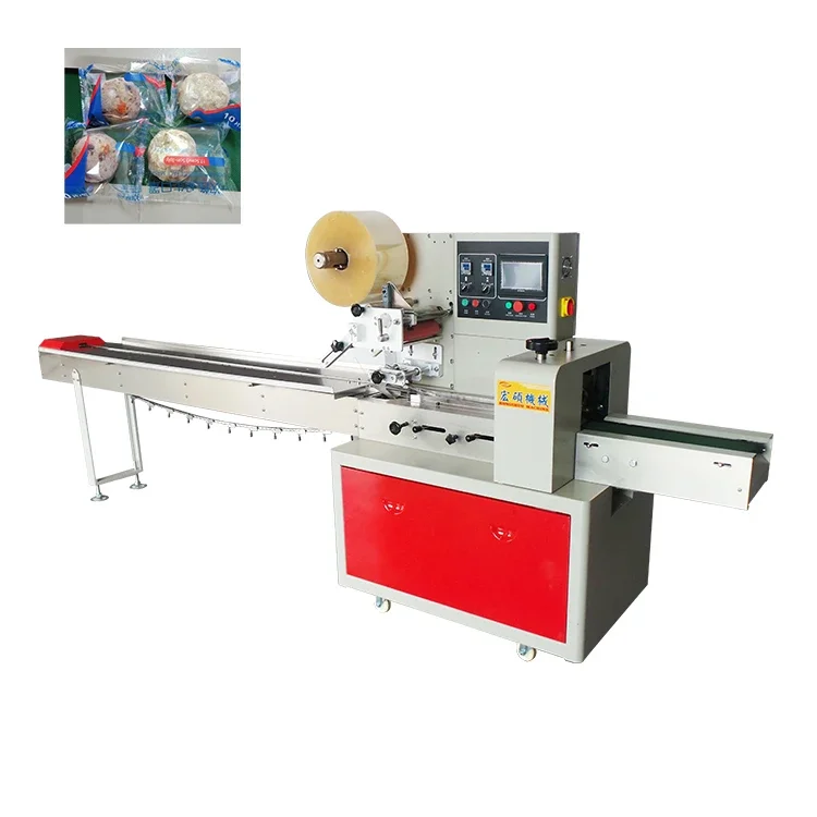 Nitrogen-filled food packaging machine food vacuum packaging machine  pack mashin for bread