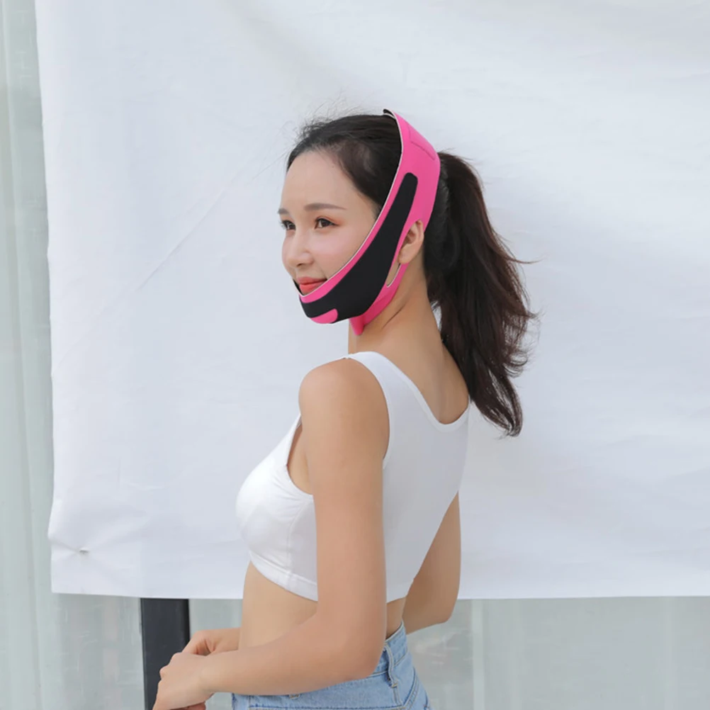 

1pc Thin Face Mask Chin Lifting Band Facial Masseter V Strap Face-lifting Artifact Slim Radiant Comfortable Durable