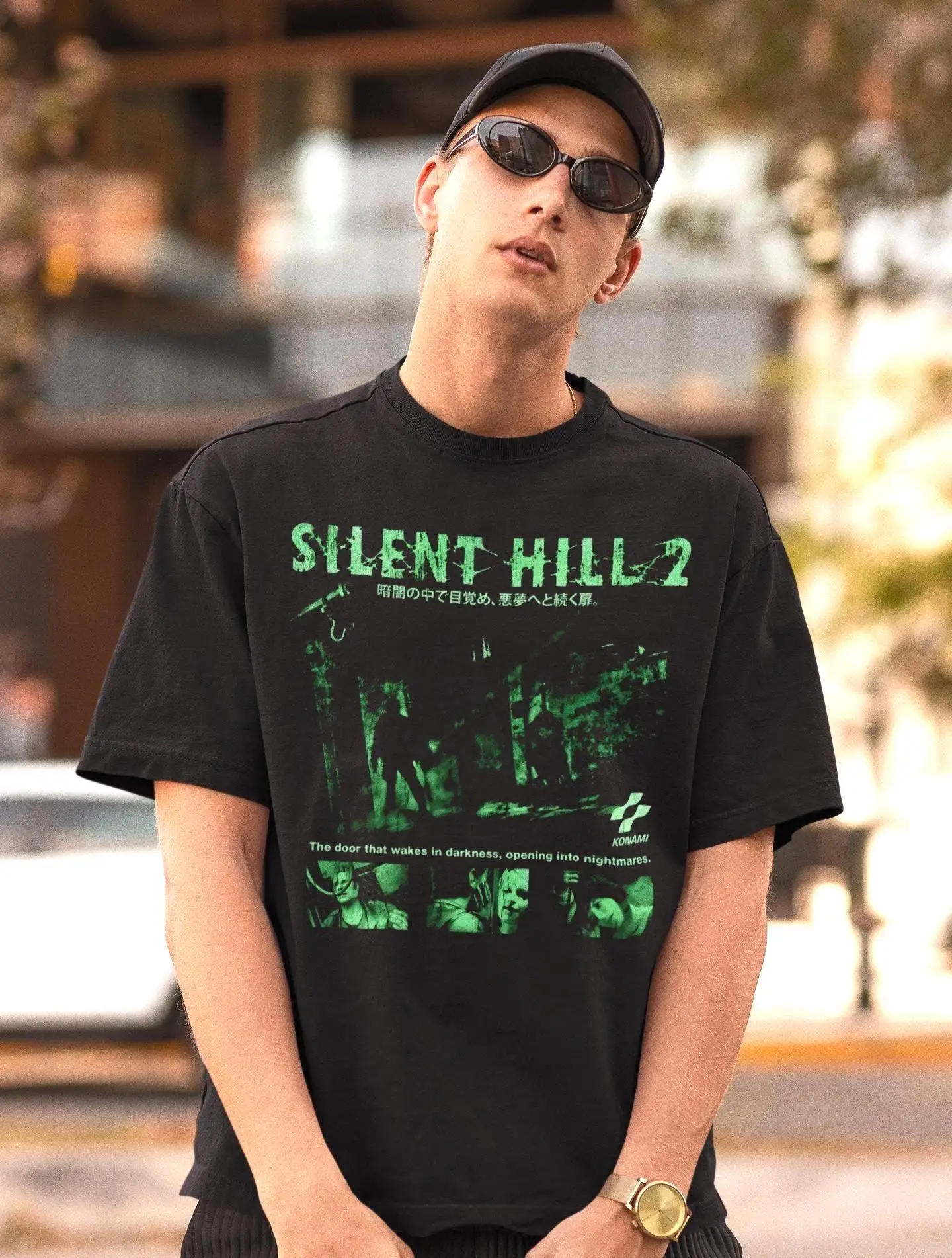 Silent Hill 2 Shirt -Horror Game Tshirt,Gamer Graphic Tees Summer Men's and Women's Loose and Breathable T-shirt Top