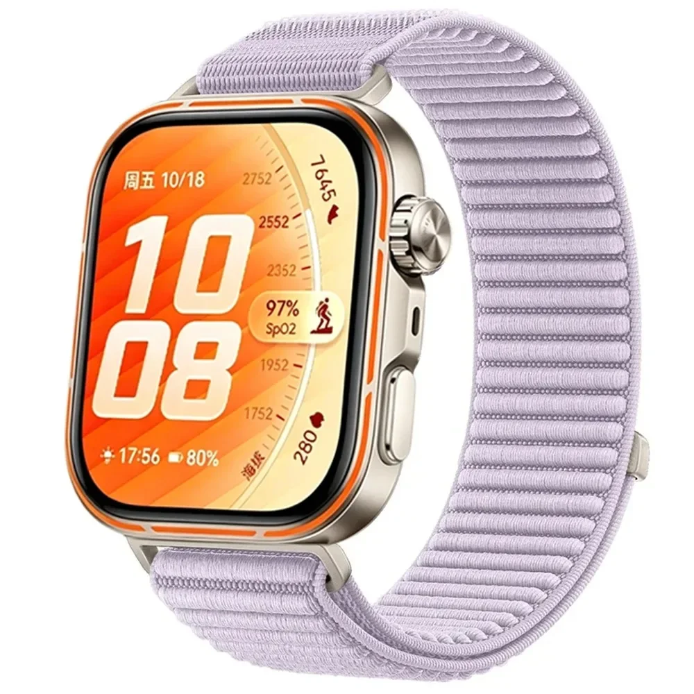 Original Nylonarmband für Huawei Watch Fit 5/4/3 Smartwatch, austauschbares Armband für Huawei Watch Fit 4 Pro/5 Pro Sportarmband – Detail 24
