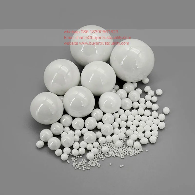 Zirconium Ceramic Grinding Bead For Pigment In Ball Mill zirconium toughened alumina balls