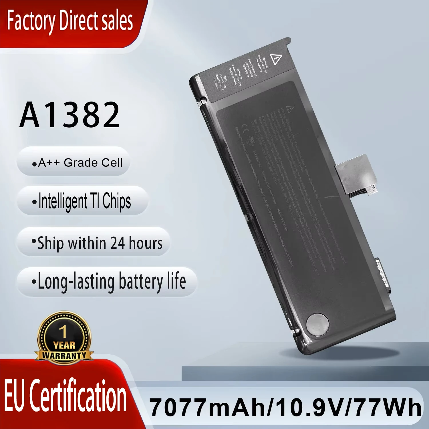 

Новая батарея A1382 для Apple MacBook Pro 15" A1286 2011 2012 8,2 9,1 MC721 MC723 MC847 MD318 MD322 MD103 MD104