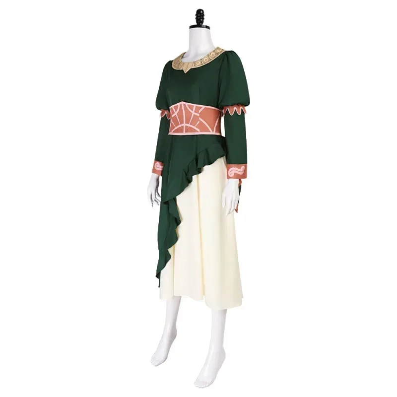 

Halloween Hera Cosplay Dresses Rohan Princess Dressing Up War Of The Rohirrim Helm Hammerhand's Daughter Stage Costumes dt'9