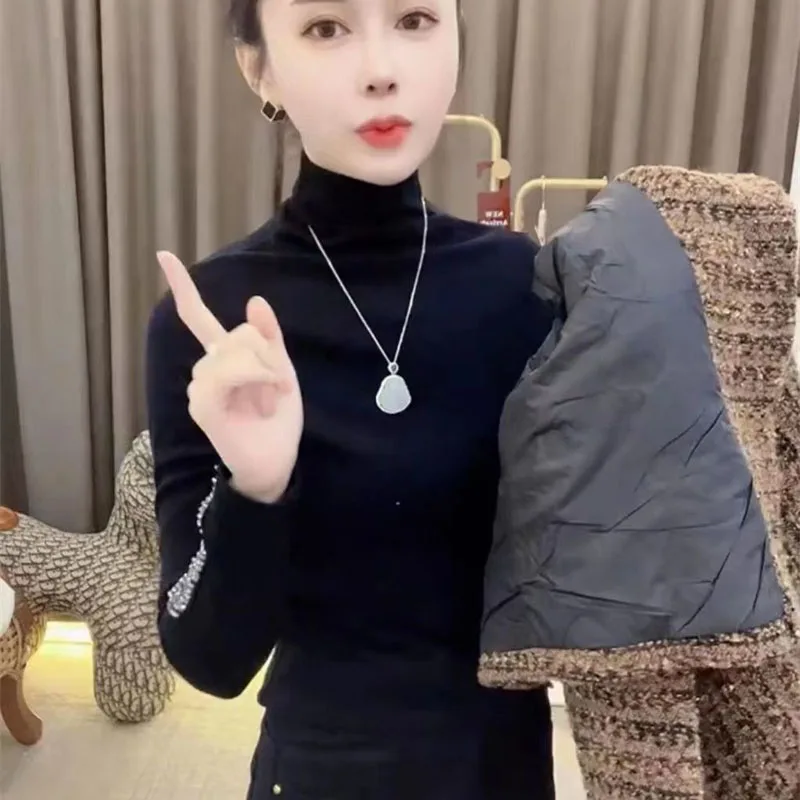 Spring Autumn Jacket Women's Small Fragrant Style Coat Top Round Neck Weave Short Outerwear Korean Women Receive High Praise