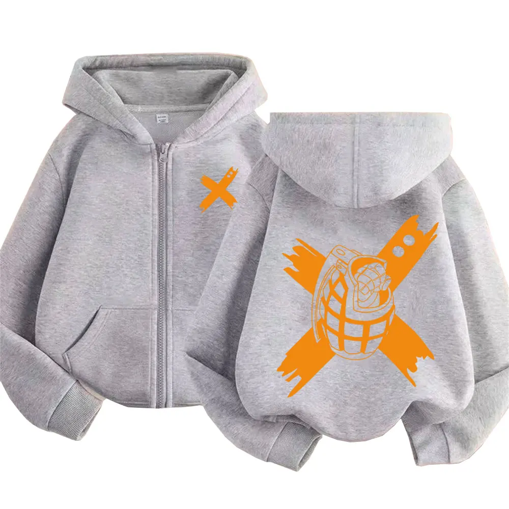 Japan Anime My Hero Academia Reißverschluss-Hoodie Harajuku Mode Manga Vintage Zip-Up-Jacke Herren Fleece Übergroßer Zip-Up-Sweatshirt – Detail 6