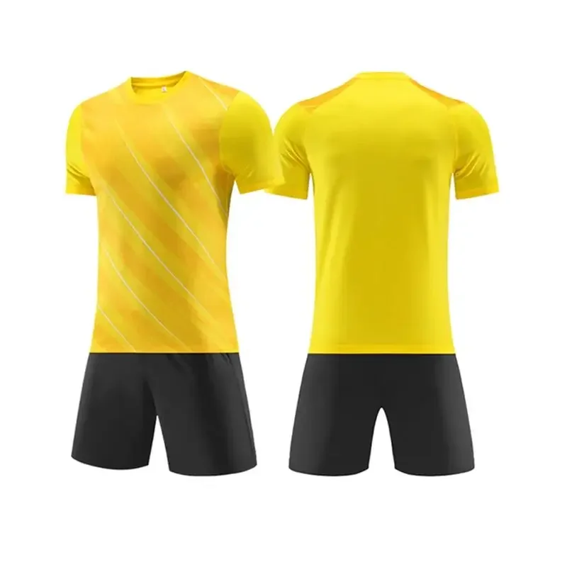 

2025 Summer Men's Football & Badminton Training Two-Piece Set - Casual T-Shirt & Shorts Sports Wear Fashion Comfort Fit