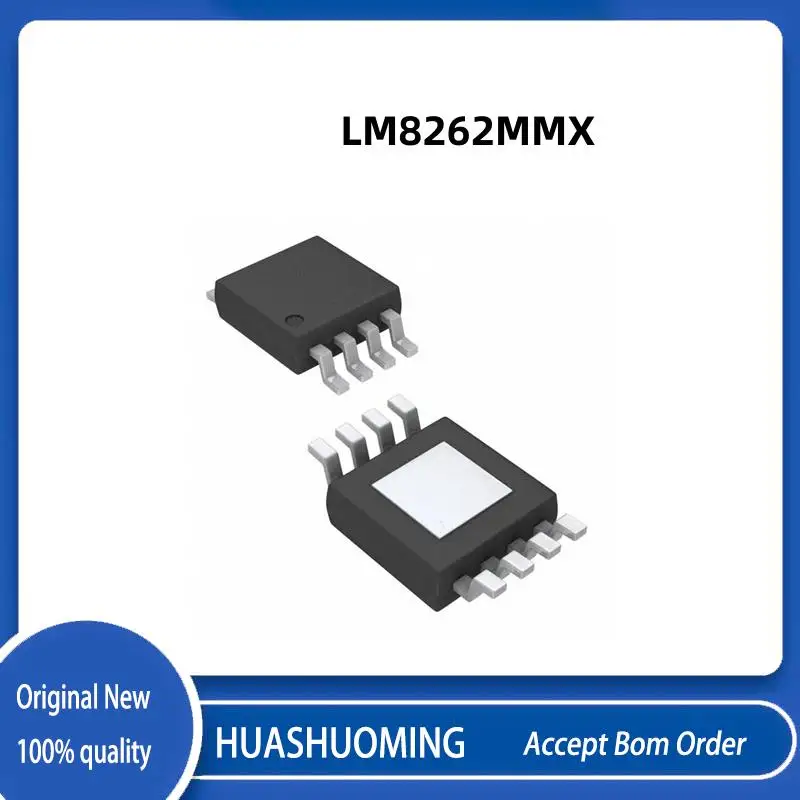 10Pcs/Lot    LM8262MMX LM8262MM LM8262 A46 MSOP8