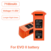 Compatible Autel Evo2 Battery Drone Accessories 7100mAh 11.55V Smart Long Battery Life New Compatible with EVO II/II Pro/II Dual