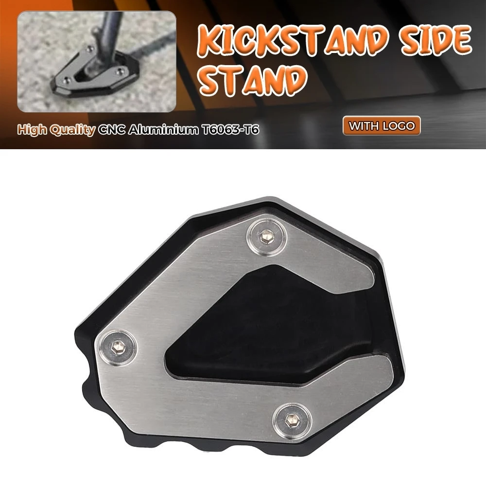 

For 1290 Super Duke GT 2019 2020 2021 2022 2023 2024 Motorcycle CNC Kickstand Foot Side Stand Enlarge Extension Pad Support