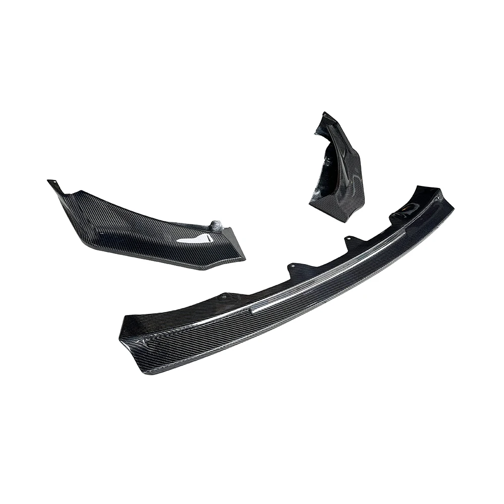 

V Style Carbon Fiber Front Bumper Add-on Lip Fits For 2020-2024 G80 M3 / G82 M4 Only