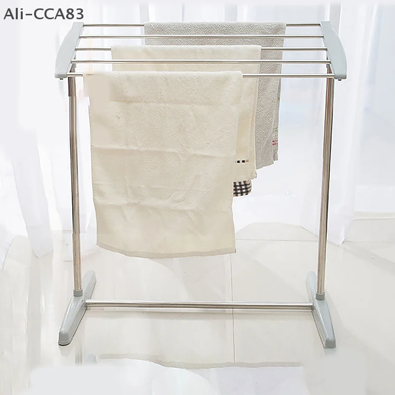 

5-Hole Drying Rack Easy To Assemble Waterproof For Condos Strong Drying Rack Clothes Drying Rack Stainless Steel Drying Rack