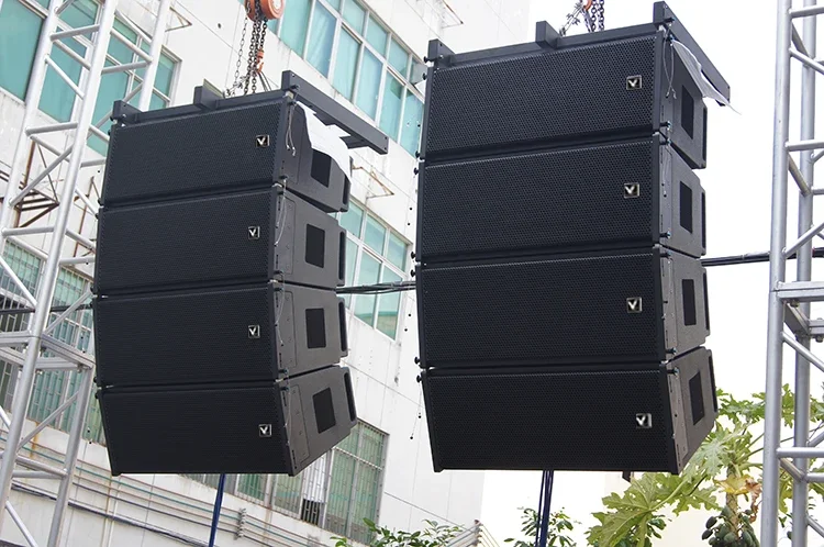 H3L Sound System For Church Speaker Line Array Background Music System Large Outdoor Speaker For Stage Performance