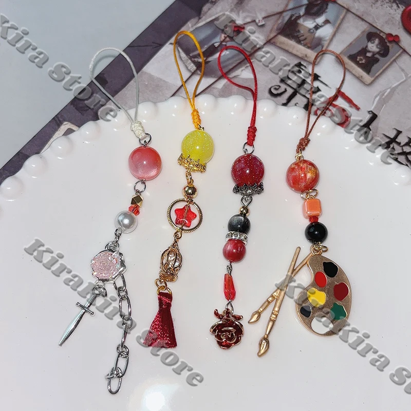 Identity Ⅴ Phone Chain Naib Subedar Phones Strap Ornaments Anime Collect Pencil Case Chains Aesop Carl Cosplay Pendant Decor