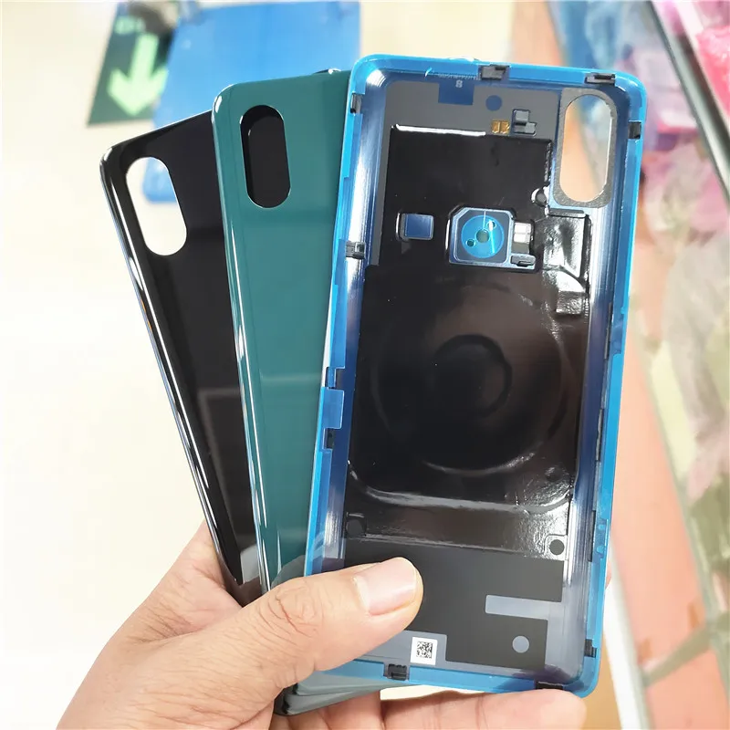A+++ Ceramic Back Battery Cover For Xiaomi Mi Mix 3 5G Mix3 5G M1810E5GG Rear Door Lid Housing Case Shell