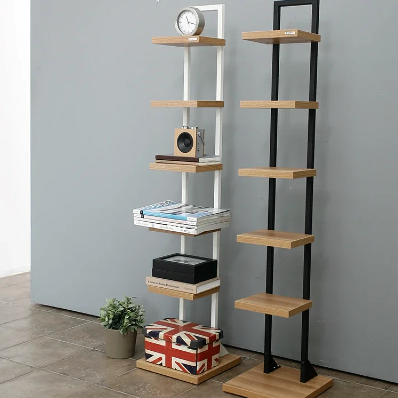 Bookshelf shelf landing simple living room shelf small bookcase bedroom multi-layer storage shelf display shelf