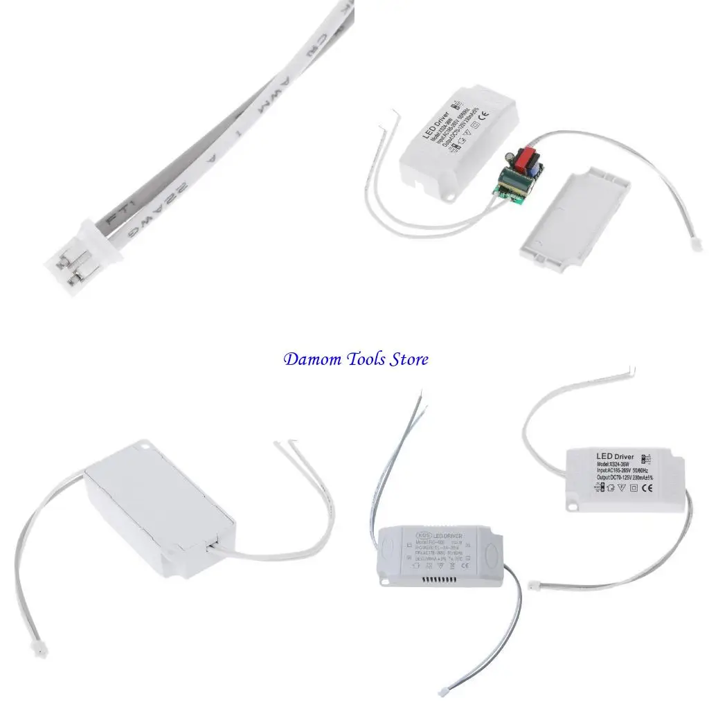 57BE 220V 24-36W LED مستمر محول إضاءة إمدادات الطاقة الحالي لسيار سائق لضوء اللوحة سهلة الاستخدام