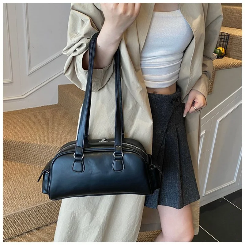 

Шикарная женская большая сумка, изготовленная из овчины, повседневная, винтажная, легкая, мягкая, повседневная, изысканного внешнего вида ​