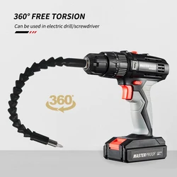Electric Drill Screwdriver Bit Multifunctional Universal Snake flexible Hose Cardan Shaft Connection Soft Extension Rod Link