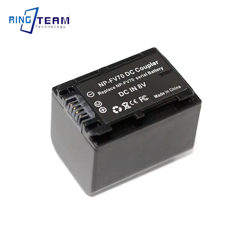 

NP-FV30 NP-FV40 NP-FV50 NP-FV70 NP-FV90 NP-FV100 Dummy Battery Coupler for Sony DVD SR HC Serial Cameras & Light & Monitor