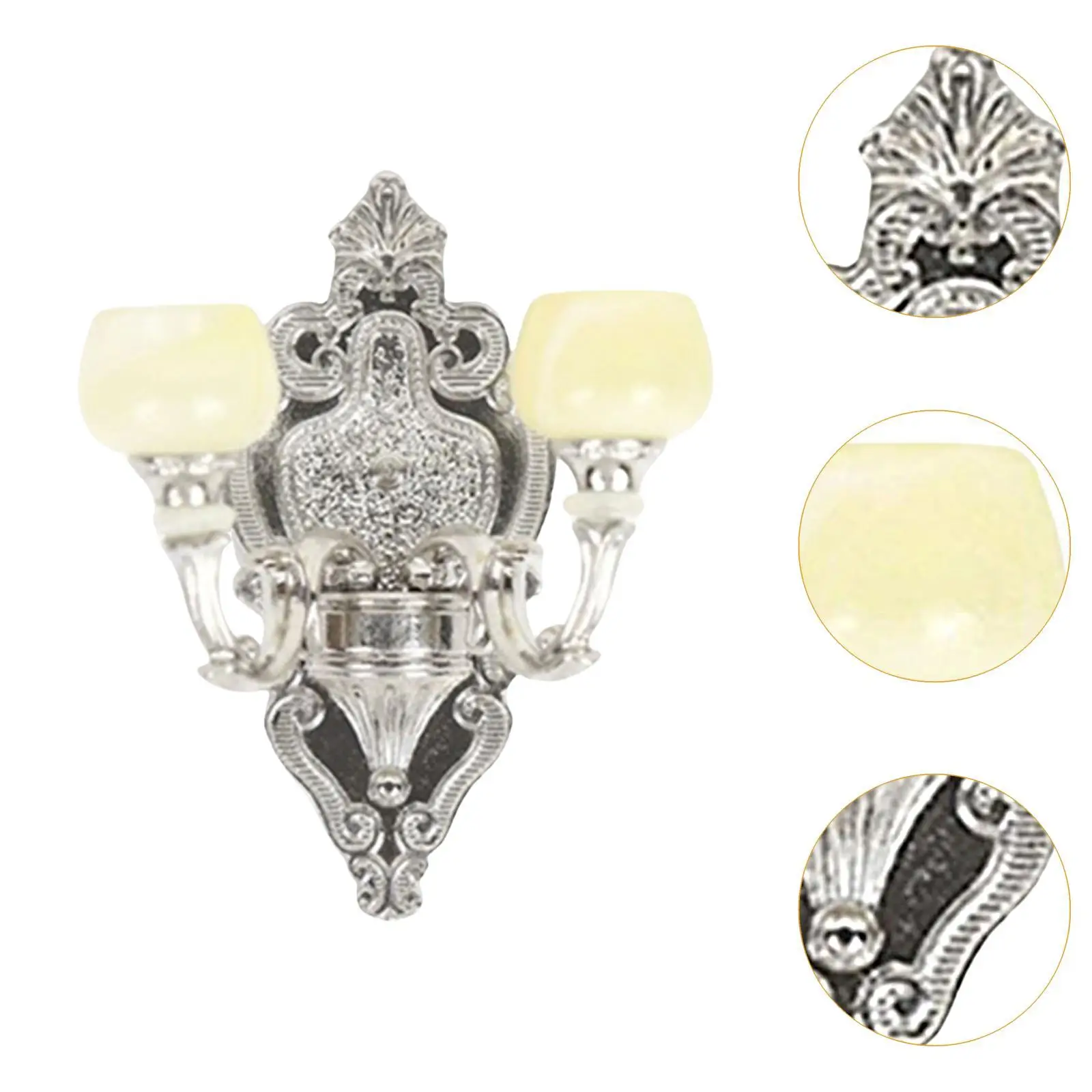 1:12 poppenhuis wandlamp poppenhuis meubilair voor woonkamer poppenhuis thuis