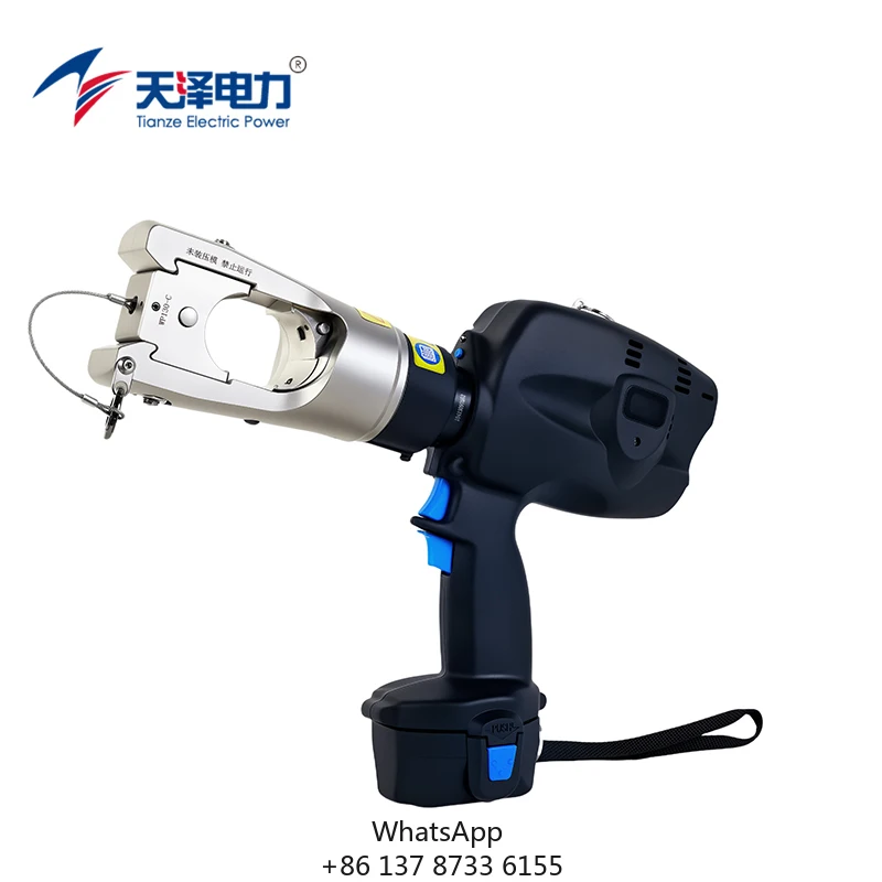 

BC-706U Cordless Hydraulic Crimping Tool For Crimp Copper Aluminium Tubular Cable Lugs
