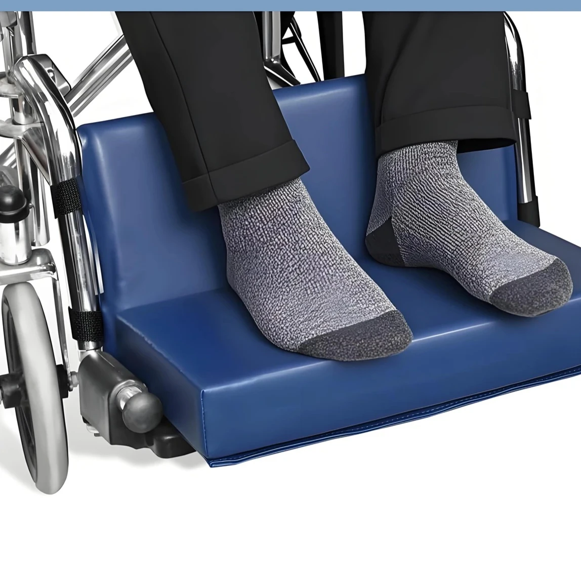 Hospital same trolley wheelchair pedal foot pad thickened leg pad carpet foot pedal expander lifting pad household model