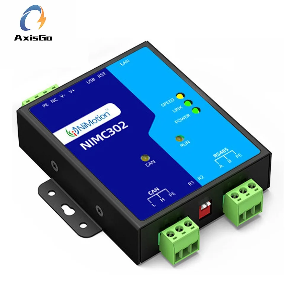 8-Axis Compact Multi-Axis Motion Controller CANopen Programmable Motor Stepper Servo Bus PLC