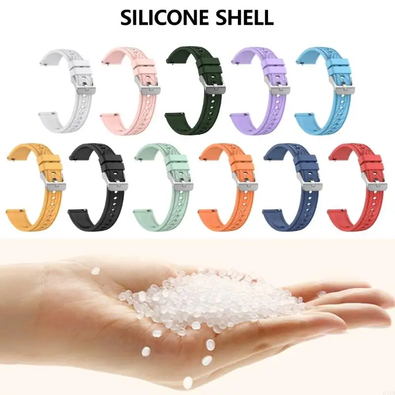 H37B Элегантный силиконовый ремешок для браслет для модных часов GT4 Wwatch Band Band