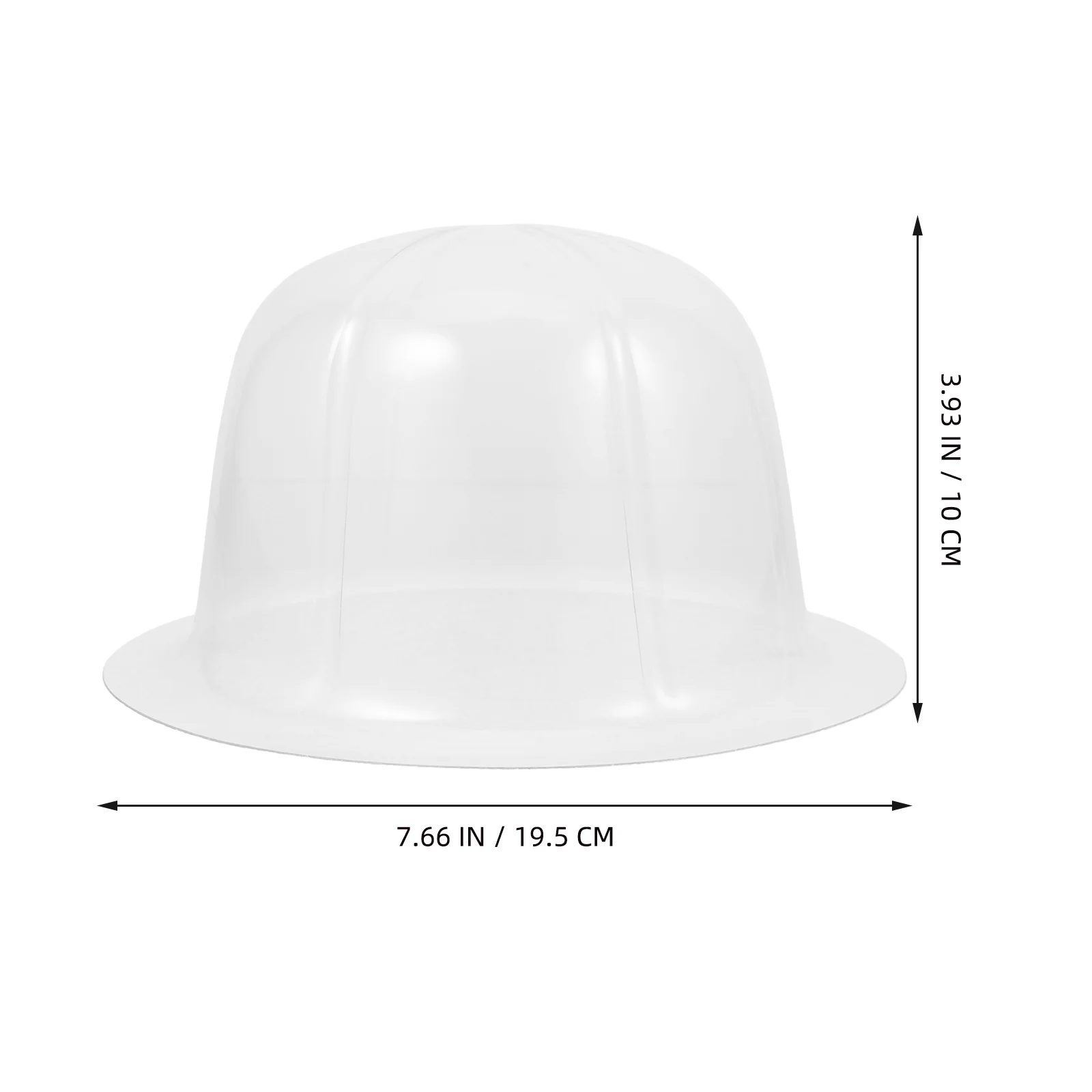 Présentoir de chapeau en forme de dôme transparent, 10 pièces, 48Cm, doublure de chapeau de protection, organisateur de casquette, boîte de rangement, Support façonnant de casquette de Baseball