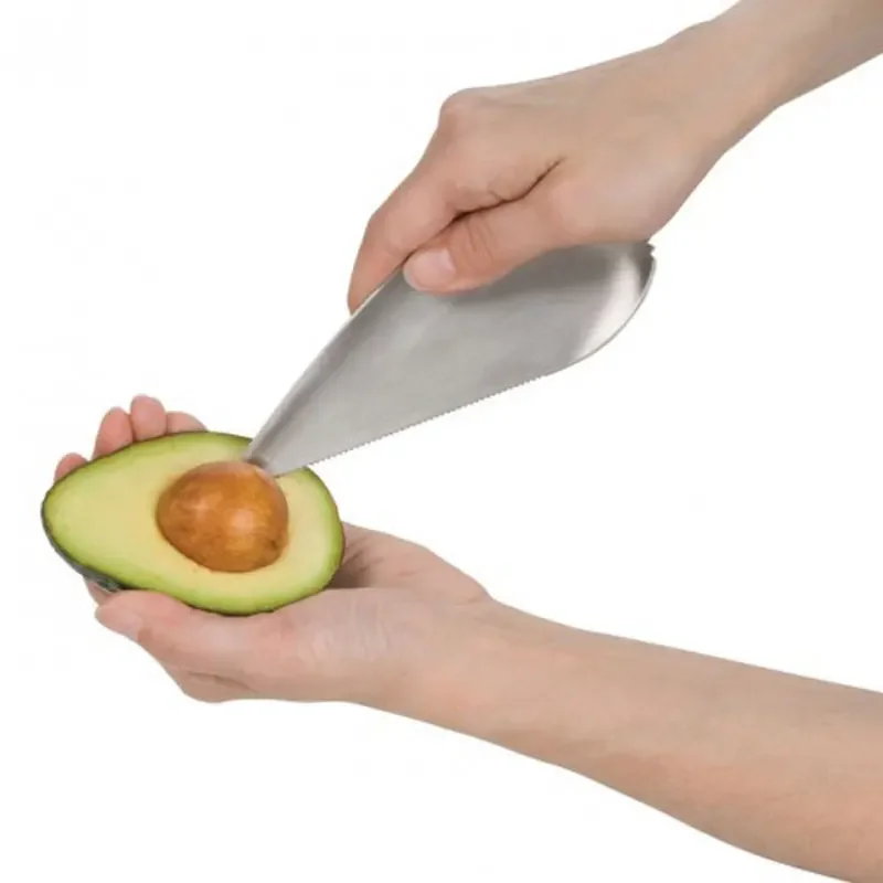 Stainless Steel Avocado Slicer Papaya Cutter Kiwi Spoon Knife Fruit Peeler Kitchen Vegetable Tools Home Accessory