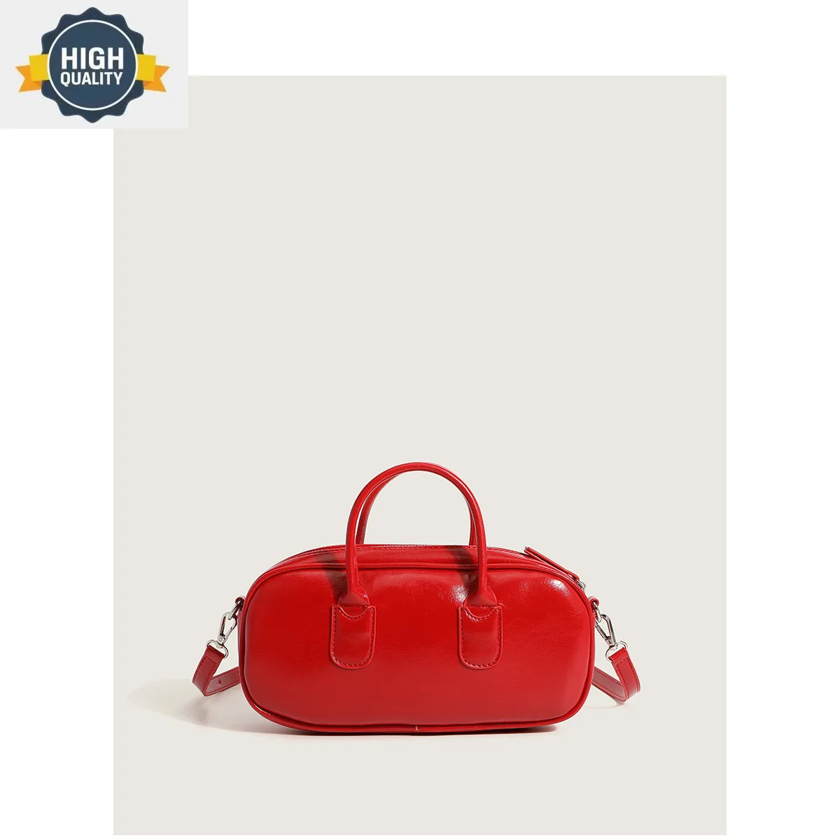 

Women Handbags Red Mini Fashion Shaped Sling Shoulder Bag Female High Quality PU Patent Leather Vintage Crossbody Bags