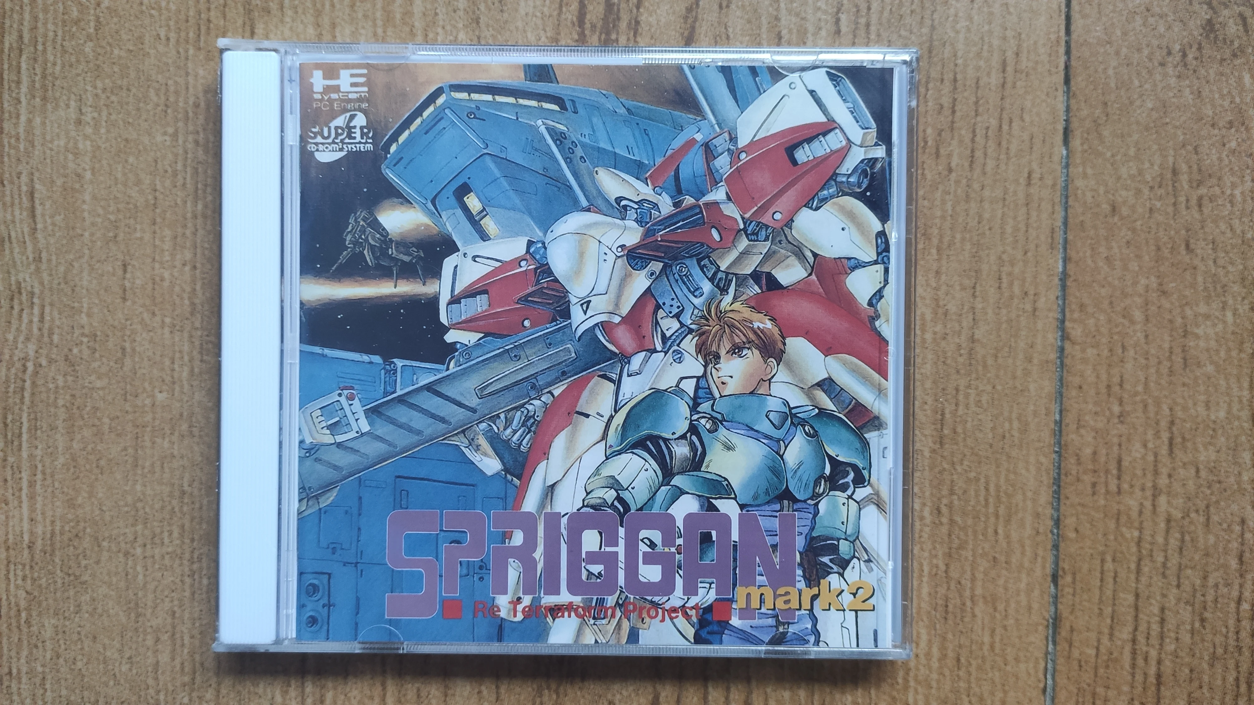 

PC engine Copy Disc Game Spriggan Mark 2:Re-Terraform Project Unlock pceConsole Optical Drive Retro Video Direct Reading Game