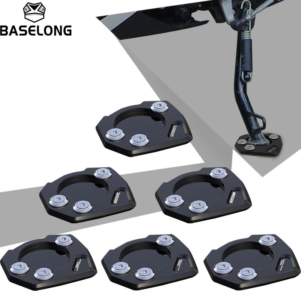 For 690ENDURO/R 690SMC 690SMCR 2008-2018 990SM 990SMR 990SMT 2009-2013 Motorcycle Kickstand Plate Side Stand Foot Pad Enlargers