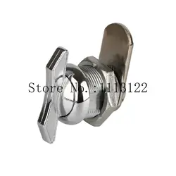 Cam Lock Without Key for Boat Cabinet Bus Cabinet Thumb Operated Offset Cam Lock for RV Compartment Camper Storage Door 1PC