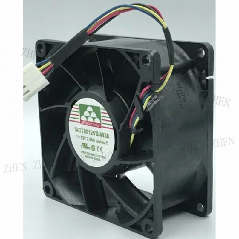 Y FOR  Protechnic MGT8012VB-W38 12V 2.80A 8CM chassis cooling fan
