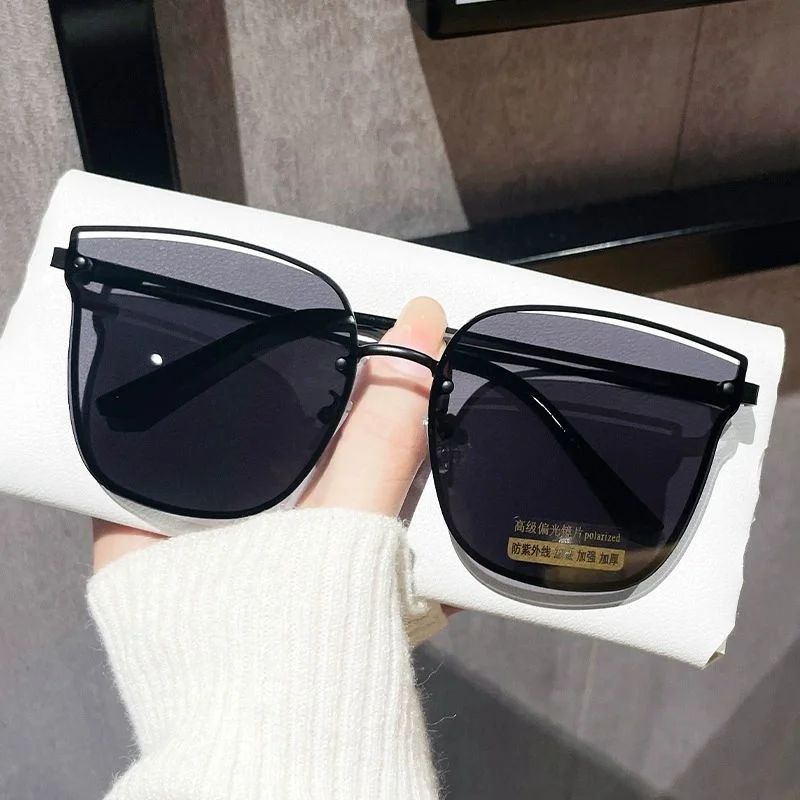 New polarized ultra-thin frameless fashion sunglasses 8090