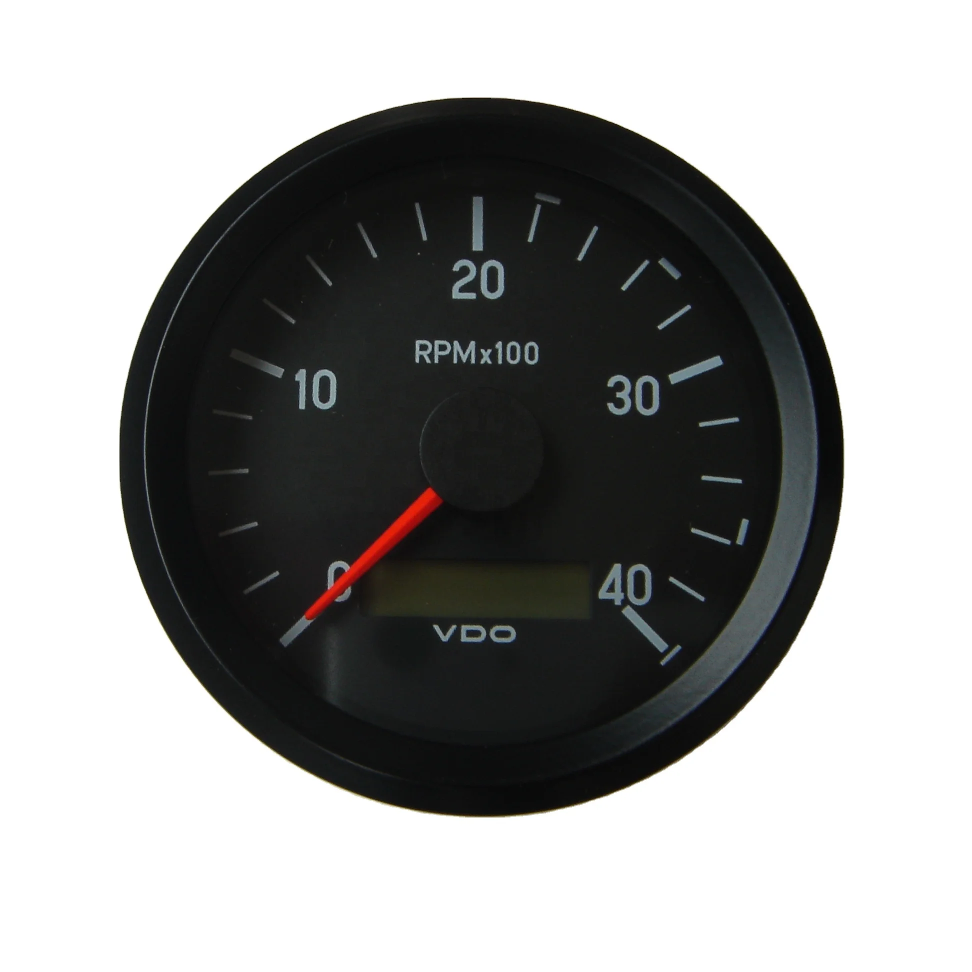 Tachometer Gauge 333-035-011 (A2C3832990010)  VDO Electronic tachometer with operating hours counter