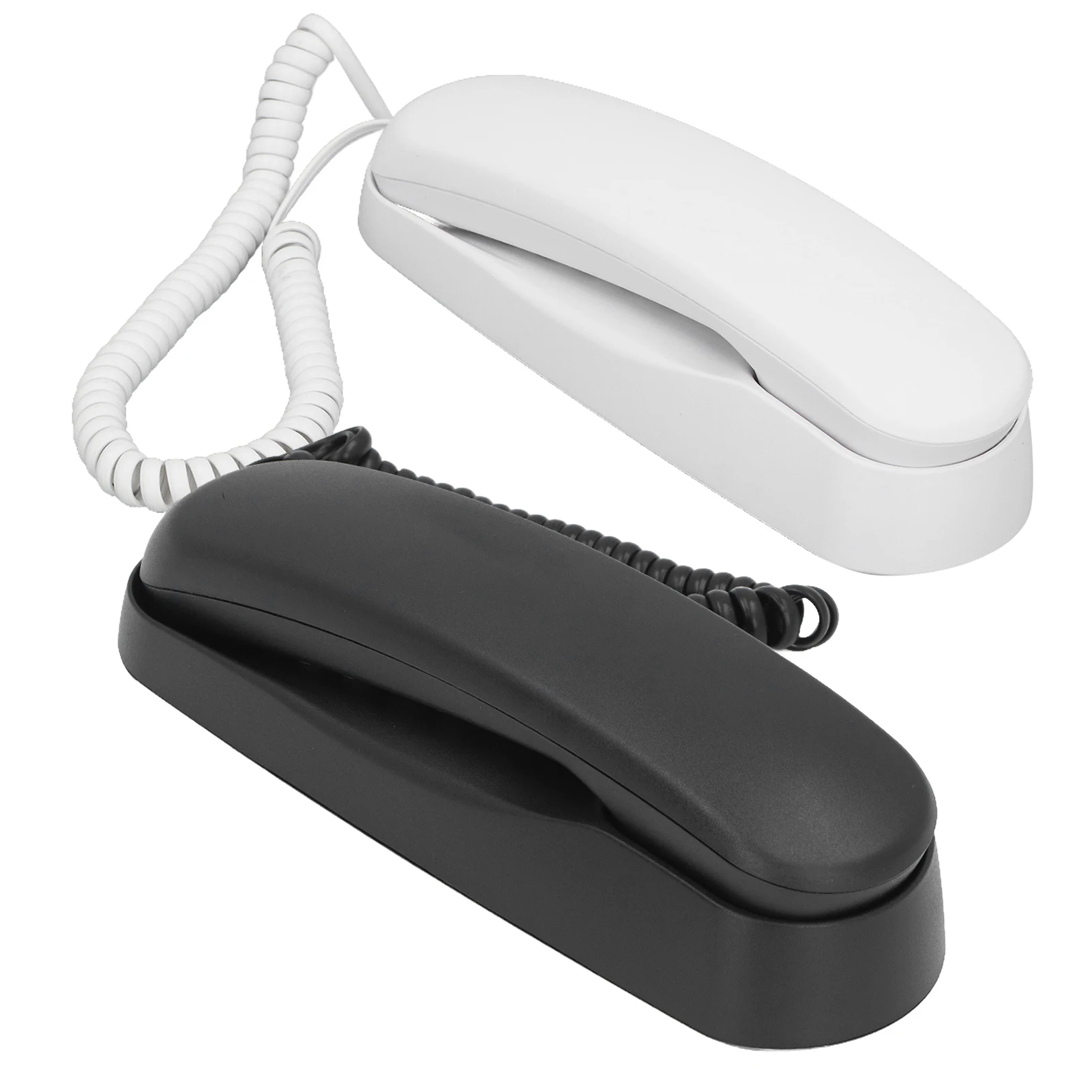 

KX-T433 Mini Desktop Corded Landline Phone Fixed Telephone Wall Mountable Supports Mute/ Pause/Redial and 2 Ring Volume