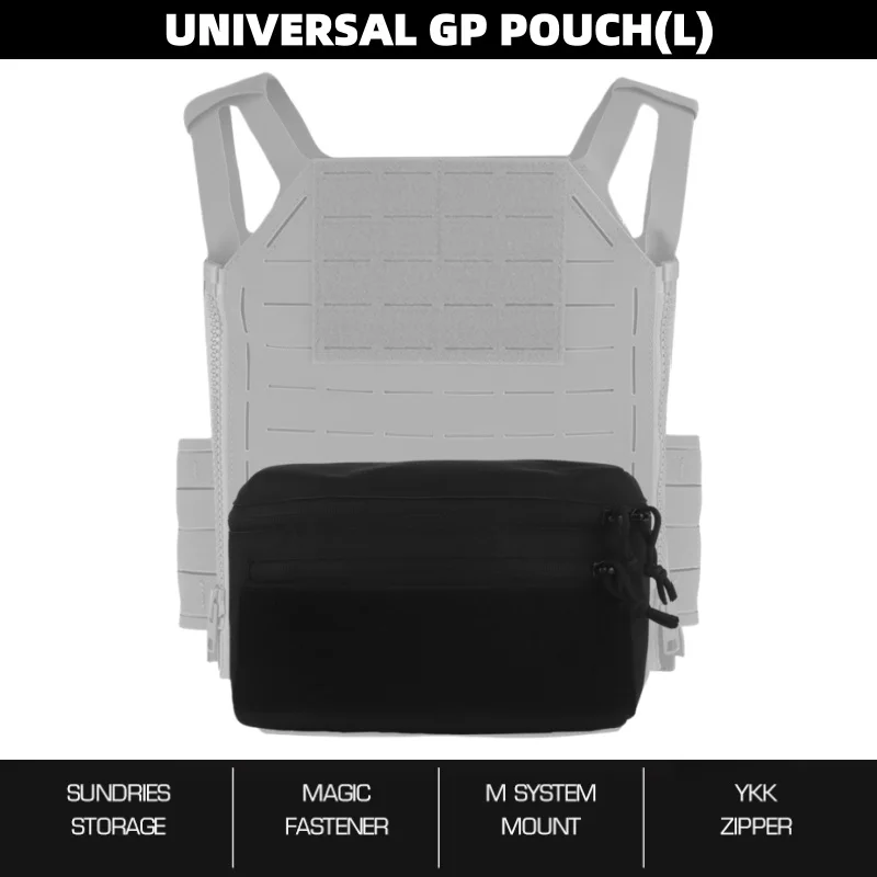 

Universal Low-Profile GP Pouch (L) | Hunting-Grade Modular Carrier | Duty-Ready Equipment Organizer