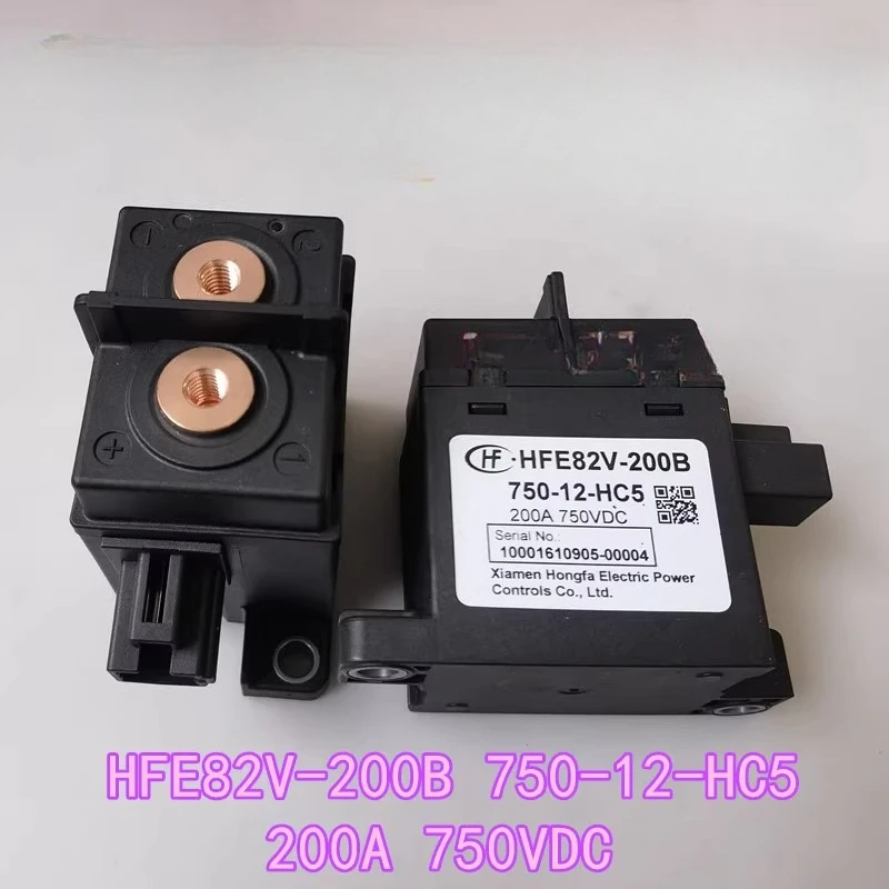 HFE82V-200B 750-12-HC5 High Voltage DC Contactor for New Energy Vehicles 200A 750V  DIRECT CURRENT RELAY