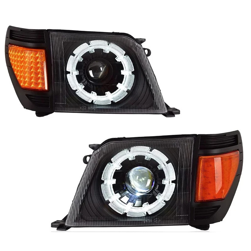 

Высококачественные светодиодные фары для тюнинга автомобиля, прочные передние фары для Toyota Land Cruiser 3400 PRADO LC90 LC95