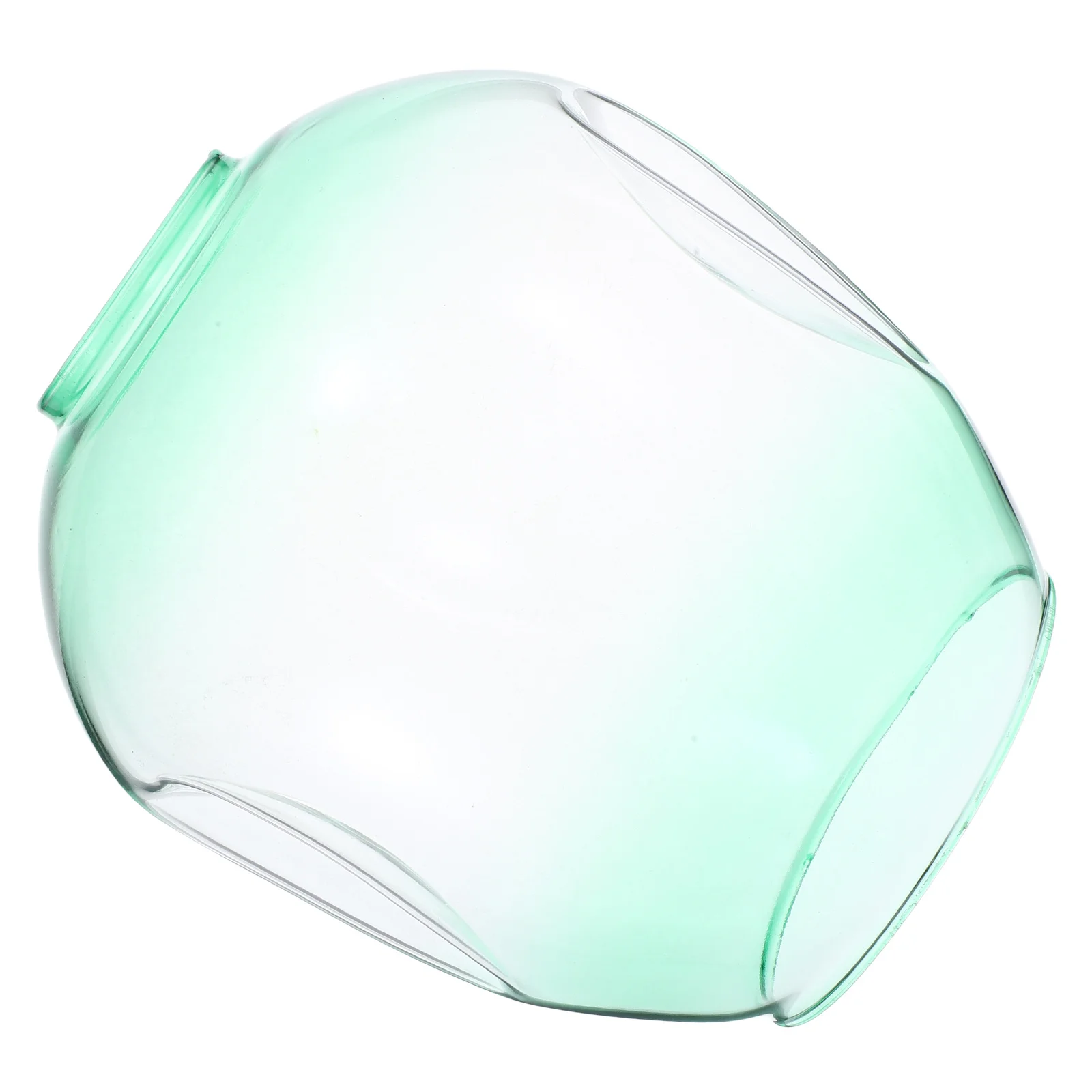 

White Glass Lampshade for Pendant Lights Smooth Surface Comfortable Touch Unique Shape Decorative Shade for Various Fixtures