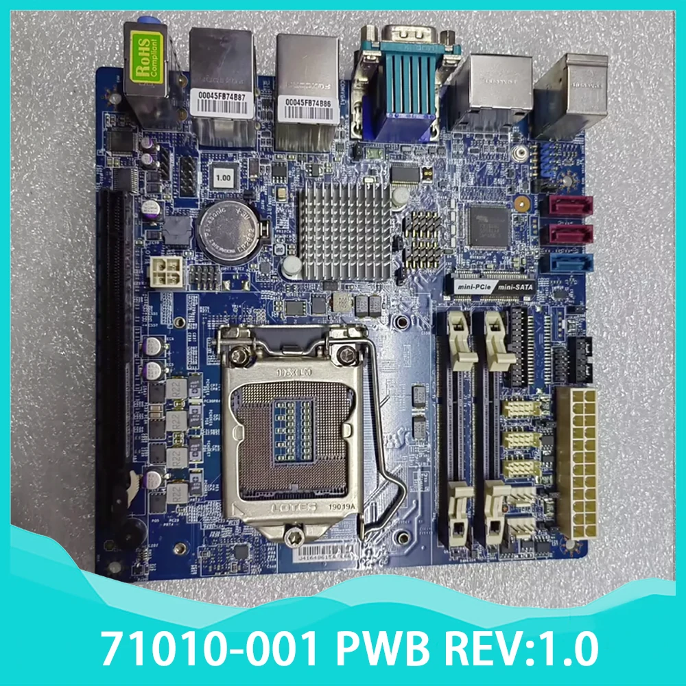 

71010-001 PWB REV:1.0 MATX Материнская плата промышленного управления