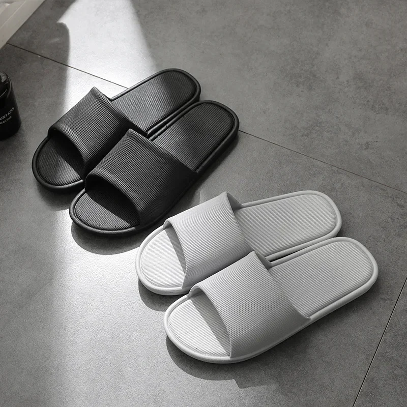 Slippers Summer Beach Soft Sole Slide Sandals Leisure Men Ladies Indoor Bathroom Anti-slip Shoes Home Slippers