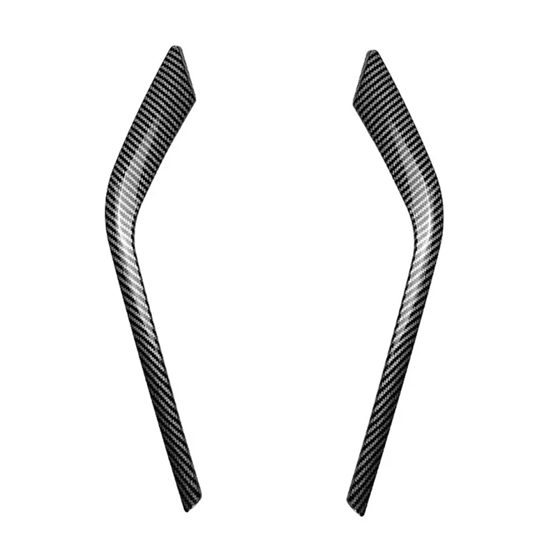 

Superior-Front Bumper Lip Spoiler Trim For BMW 5 Series G60 G61 2024 M Sport Accessories ABS Carbon Fiber